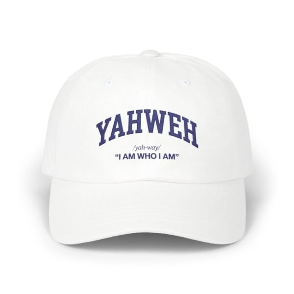 Yahweh "I Am Who I Am" Dad Cap — Embroidered Christian Baseball Hat