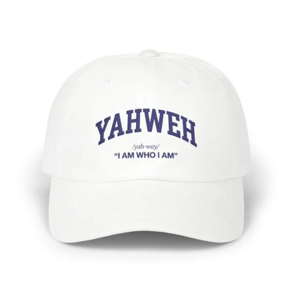Yahweh "I Am Who I Am" Dad Cap — Embroidered Christian Baseball Hat