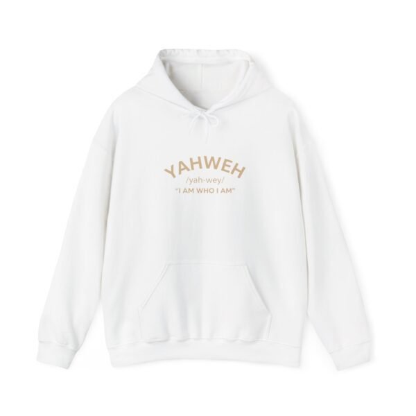 Yahweh Faith Hoodie — "I Am Who I Am" Pullover