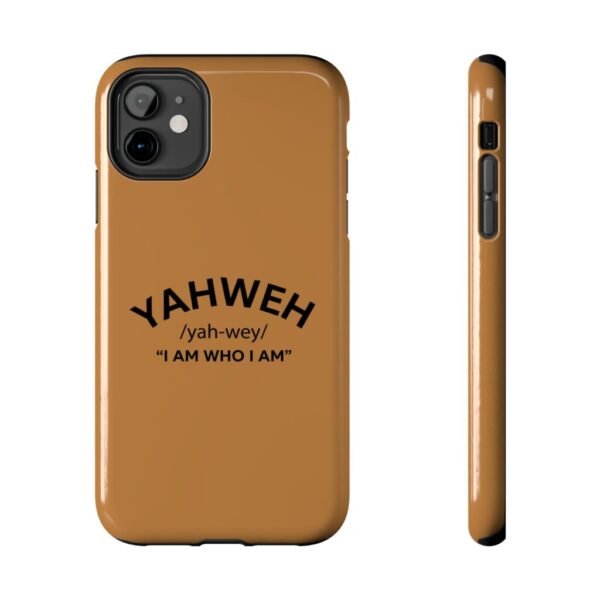 Yahweh Definition Tough Phone Case — "I Am Who I Am" Christian iPhone Cover