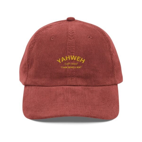 Vintage Corduroy Cap (Embroidery)