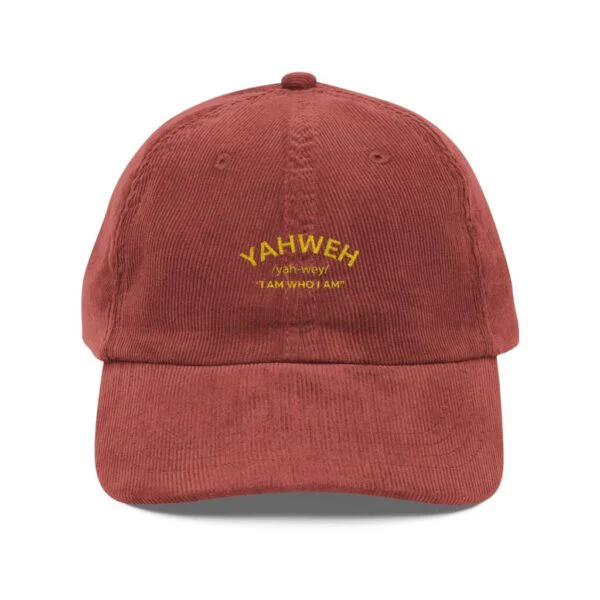 Vintage Corduroy Cap (Embroidery)