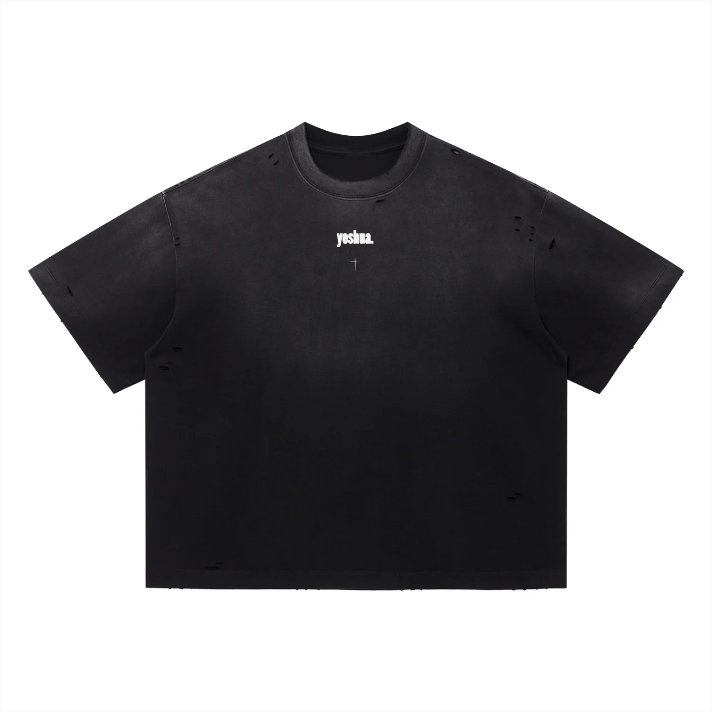 Vintage Washed Distressed Boxy Oversized T-Shirt